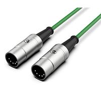 Audibax Pro Cable Midi Profesional 3 Metros Verde