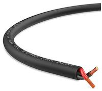 Audibax Silver BSA100 25 Black Bobina Cable Altavoz 100 Metros 2 X 2.5mm
