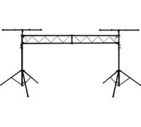 Audibax SLS30 | Soporte Truss | Puente de Luces | Iluminación para Fiestas | Soporte Focos LED | Perfecto para Discotecas | Uso para DJs | Altura Ajustable | Fácil de Instalar | 2 Barras T