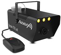 Audibax Smoke 700 LED - Maquina de Humo con Iluminación Efecto Fuego - Maquina de Niebla con Mando a Distancia - Potencia de 700W - Capacidad 250 ml - Humo por Minuto de 100m3 - Calentamiento en 4 min