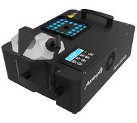 Audibax Smoke Geyser 2000 RGB - Maquina de Humo con Iluminación - Maquina de Niebla con Mando a Distancia - Potencia de 2000W - Capacidad 2,5 L - Humo/Minuto de 700m3 - Montaje Vertical y Horizontal