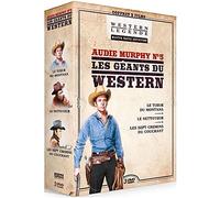 Audie Murphy n° 5 - Les Géants du Western : Le tueur du Montana + Le nettoyeur + Les sept chemins du couchant [Francia] [DVD]