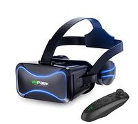 Audífonos 3D de realidad virtual con visión a color para niños, gafas 3D, auriculares de realidad virtual para juegos de realidad virtual y películas 3D, sistema de cuidado ocular para teléfonos