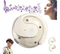 Audífonos de traducción de idiomas en tiempo real, auriculares traductor Ai 144 idiomas en línea traducción en tiempo real, auriculares de traducción Ai Hy-T26 Pro inalámbricos Bluetooth (beige)