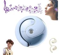 Audífonos de traducción de idiomas en tiempo real, auriculares traductor Ai 144 idiomas en línea traducción en tiempo real, auriculares de traducción Ai Hy-T26 Pro inalámbricos Bluetooth (azul)