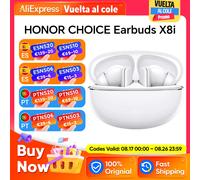 Audífonos HONOR CHOICE X8i, Controlador de Imán Potente de 12 mm, Cancelación Inteligente de Ruido Profundo 3.0, 44 Horas de Duración de la Batería, Blanco BLANCO