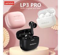 Audífonos Inalámbricos Originales Lenovo Lp3 Pro TWS, Bluetooth 5.3, Sonido HIFI, Reducción de Ruido, Llamadas HD, Baja Latencia Pink And Balck