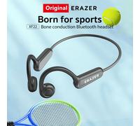 Audífonos Originales ERAZER XF22 Bluetooth 5.4, Audífonos Deportivos Inalámbricos de Conducción Ósea con Micrófono, Audífonos de Banda para el Cuello dark