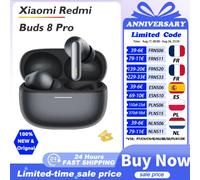 XIAOMI REDMI Buds 8 Pro, Auriculares inalámbricos, ANC, Negro