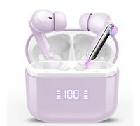 Audífonos traductores de idiomas AI, auriculares 3 en 1 Bluetooth 5.3 con 164 idiomas en tiempo real, auriculares de 48 horas con micrófono ENC y aplicación, 5 modos de traducción, auriculares para