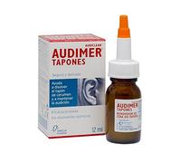 Audimer Tapones - Ayuda a disolver el tapón de cera. Eficacia probada. Seguro y delicado - 12 ml