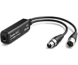 Audinate Dante AVIO AES3 IO 2x2 Dante - AES3/EBU Adapter Convertidor de audio digital