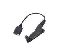 Audio Adapter for XiR P8268 P8668 P8620 Walkie Headphone Conversion Cable to K-Type 2-Pin Earphone