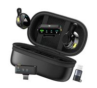 Audio Array AM-W22 - Micrófono inalámbrico edición 2025 para cámara/iPhone/Android/iPad/portátil, micrófono Lav con funda de carga, reducción de ruido IA, batería de 50 horas, rango de 233 pies, para