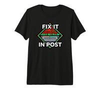 Audio Engineer Fix It In Post Sound Mixer Camiseta Premium