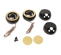 Audio para Coche Tweeter 1 par de tweeters de 25 mm para Coche, Altavoces estéreo de Agudos con cúpula de Seda y Accesorios de instalación.