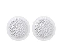 Audio para Coche Tweeter Altavoces de Techo Marinos Impermeables de 4'' y 160 W para Motocicletas, ATV, UTV, Golf, Barcos, Resistentes a los Rayos UV, música al Aire Libre.