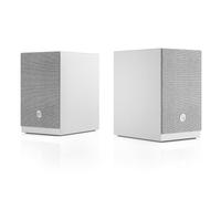 Audio Pro Altavoces Bluetooth y WiFi Inalámbricos Multiroom - Speakers Estéreos de Entretenimiento en Casa con AirPlay2, Google Cast, Spotify Connect y HiFi - Instalación Estantería A28 - Blanco