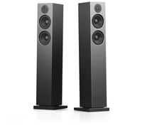 Audio Pro Altavoces estéreo activos multiroom A38 W, 2 × 75 W clase D, HDMI ARC, óptico y RCA, AirPlay 2, Google Cast, 832 × 190 × 210 mm (par) (negro)