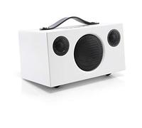 Audio Pro Altavoz Bluetooth Inalámbrico Portátil Multiroom Potente - Pequeño Speaker AUX 3,5mm - Carga USB - Sonido Apple Lossless, MP3 y FLAC - Batería hasta 30h Addon T3+ - Blanco