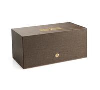 Audio Pro C20 W Altavoz estéreo inalámbrico multihabitación 190 W amplificador clase D, HDMI ARC, AirPlay 2, Google Cast, Bluetooth 5.0, entrada Phono, salida de subwoofer (nogal)