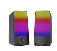 Audio RGB Juegos Deportivos electrónicos Escritorio pequeño Altavoz Reproductor Multimedia minialtavoces