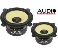 Audio System AX 130-2 EVO 2 woofers 13 cm, 5.25" Kick Bass Altavoces 1 par
