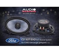 Audio System CO 507 EVO altavoces coaxiales ovalados de 2 vías 5x7 - 1 par