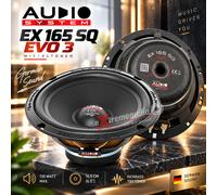 Sistema de Audio EX 165 SQ EVO 3 High End Profundo / Tonos Medios 165MM 1 Par