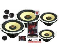 Audio System H 165 EVO 2-4 2 vías 16,5 cm (6,5") altavoces de doble componente