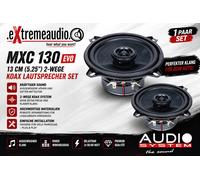 AUDIO SYSTEM MXC 130 EVO 13 cm (5.25") Juego de altavoces coaxiales...