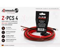 AUDIO SYSTEM Z-PCS 4 HIGH-QUALITY Juego de cables OFC 4mm² Juego de conexione...