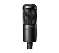 Audio-Technica 2020 Micrófono de Condensador Cardioide Negro | Aplicaciones de proyectos/estudio en casa, color negro