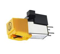 Audio-Technica AT91 Capsula de Cartucho de Diamante con Montaje 1/2 Pulgada y Diseño de Doble Imán en Amarillo