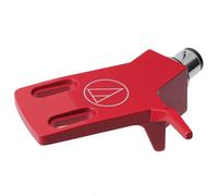 Audio-Technica - Cabezal universal AT-HS3 con elevación para dedo. 1,3 cm, cuerpo de aluminio. Tornillos de montaje incluidos (forma angular para brazos rectos), color rojo