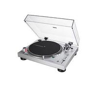 Audio-Technica AT-LP120X Direktangetriebener Plattenspieler. Silber