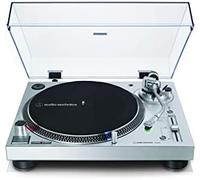 Audio-Technica LP120XUSBSV Giradiscos de Tracción Directa (Analógico y USB) Plata