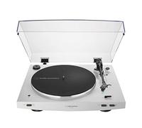 Audio Technica AT-LP3XBT-WH - Tocadiscos Bluetooth con transmisión por Correa Totalmente automática 33/45 (Blanco)