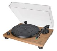 Audio Technica AT-LPW40WN - Tocadiscos de vinilo, Manual, Preamplificador integrado, MM, Tracción por correa, Discos de vinilo, Discos de 45 RPM