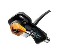 Audio Technica AT-VM95EN/H Headshell/Dual Moving Magnet Cartridge (negro/naranja)