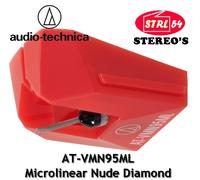 Audio-Technica VMN95ML Aguja Microlinear de reemplazo para serie VM95 Rojo