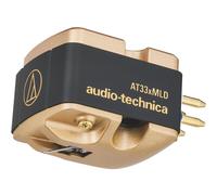 Audio Technica AT33xMLD - Cápsula para tocadiscos hi-fi, MC, Aluminio, Micro-línea