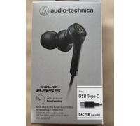 Audio-Technica ATH-CKS330NC BK Negro Auriculares con cable Tipo-C Cancelación...
