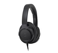 Audio-Technica ATH-SR50 Auriculares de Alta resolución - sobre la Oreja - Controladores True Motion de 45 mm - Almohadillas de Espuma viscoelástica - Diseño portátil Ligero - Incluye Bolsa Protectora