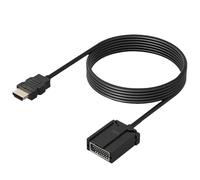 Audio Video Cable Car - High Speed Electronics Connector | HD Signal Transmission with Stable Connectivity Supporting Quick Setup and Clear Picture Sound for TV Player Camera Computer Monitor Riding