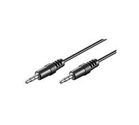GOOBAY 51141 - Cable de audio, conector jack estéreo de 3,5 mm, 0,6 m