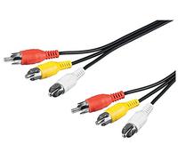 Cable 3 RCA Macho - 3 RCA Macho (10 mts)
