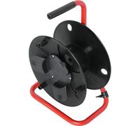 Audio2000 's adc2716b carrete de cable, Capacidad: 330' de 6 mm cable, negro, rojo