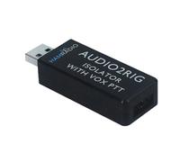 AUDIO2RIG ISOLATOR - Adaptador de sonido USB para PC y portátiles, mejora el sonido auditivo