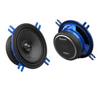 AudioControl PNW-4 - Altavoces de Audio para Coche, Color Negro con Soportes de Montaje Azules